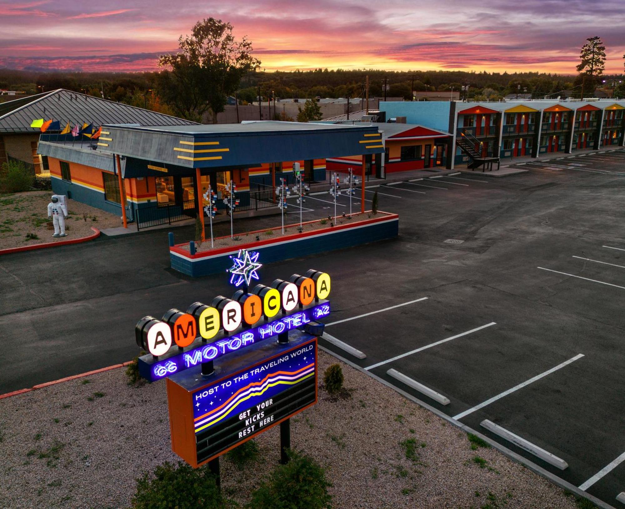 Americana Motor Hotel Flagstaff Bagian luar foto