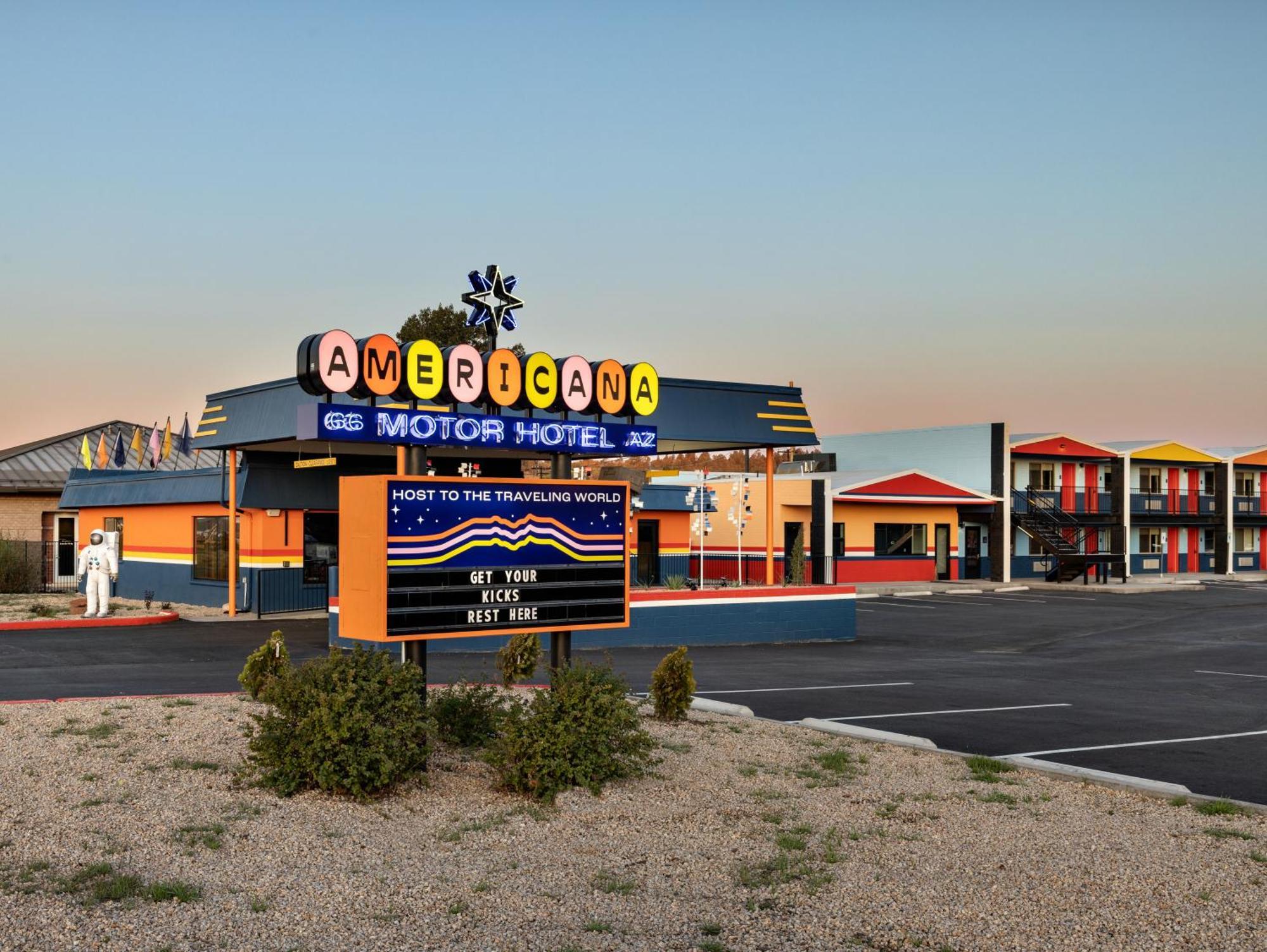 Americana Motor Hotel Flagstaff Bagian luar foto