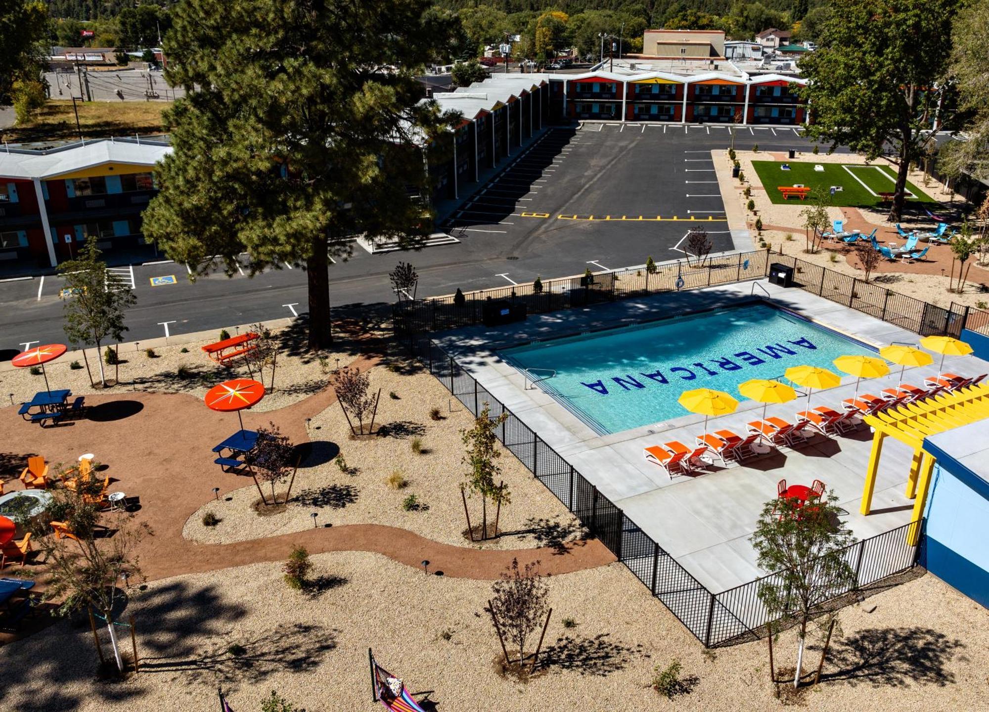 Americana Motor Hotel Flagstaff Bagian luar foto